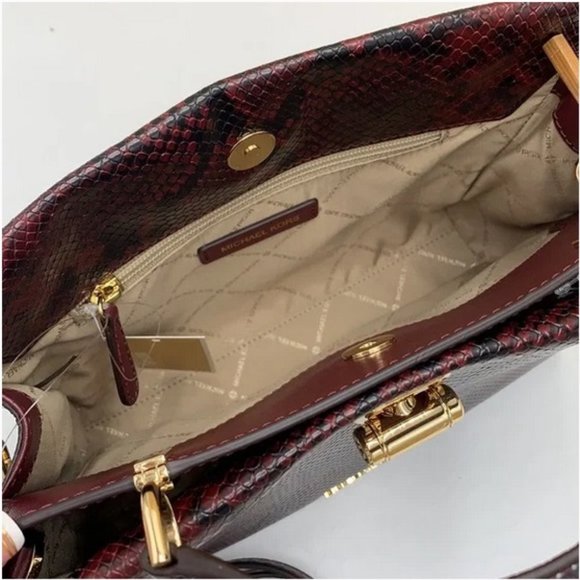 Michael Kors Penelope Medium Top Handle Satchel - Picture 7 of 15